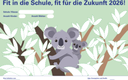Grundschulwettbewerb „Fit in die Schule, fit für die Zukunft“