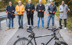Neuer Radweg zwischen Kinsau und Apfeldorf freigegeben