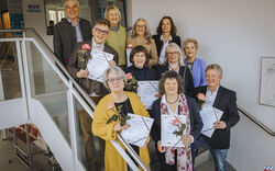 Ehrenamtliche bekommen Zertifikate im Landratsamt Landsberg am Lech