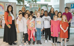 Ausstellung zur Kindermalaktion