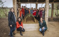 Start unserer „Inklusiven Freiwilligentage 2024“ am 11.04.2024 im Steinzeitdorf Pestenacker