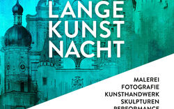 Kunst, Musik und Lebensmut: Lange Kunstnacht im Landratsamt